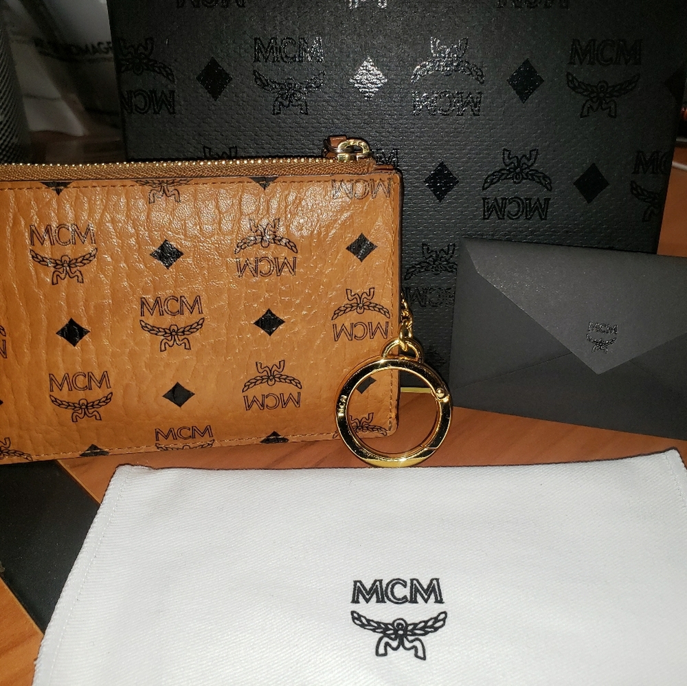 MCM Visetos Coin Case/Wallet